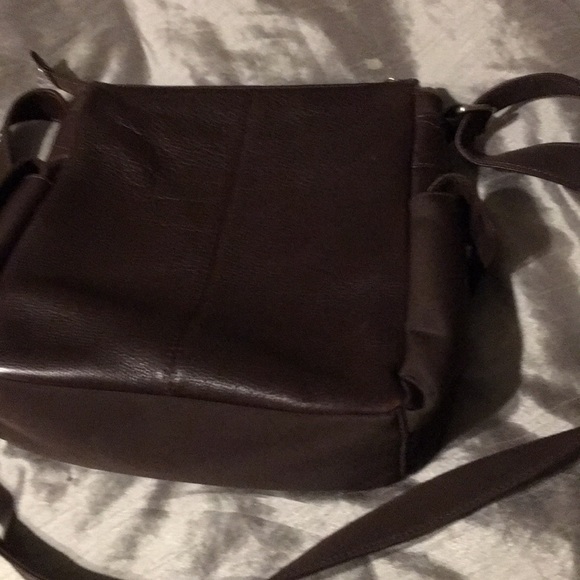 Authentic Fossil leather purse, adjustable strap - Picture 3 of 7